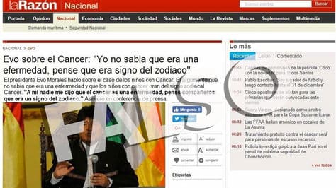 Diario anuncia medidas por difusión de noticia falsa