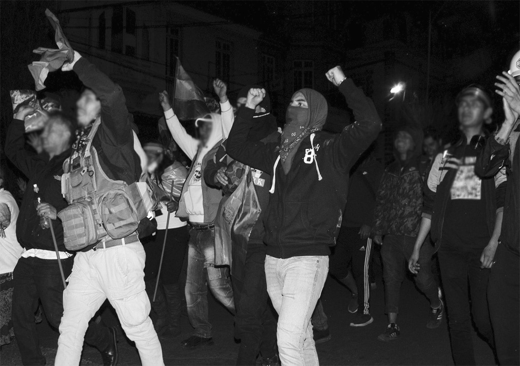 Fotografían a periodistas y  líderes sociales en marchas