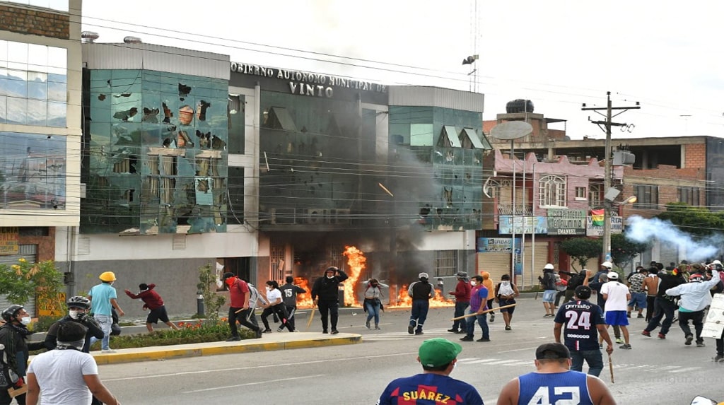 Cochabamba: 13 periodistas fueron agredidos en jornadas de protesta