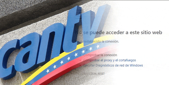 Cantv restringió acceso a la información en la red