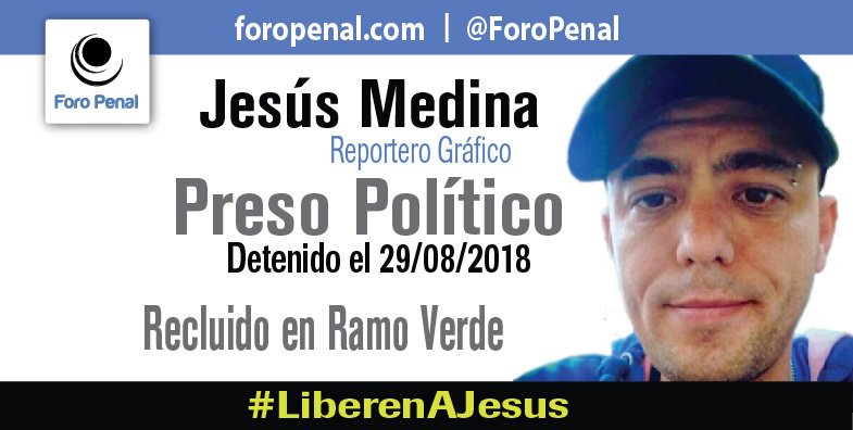 Difieren por séptima vez la audiencia del reportero venezolano Jesús Medina