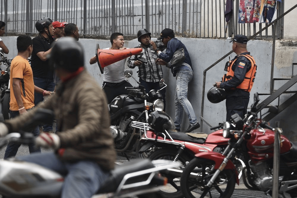 Prevalecen agresiones a la prensa en el centro de Caracas