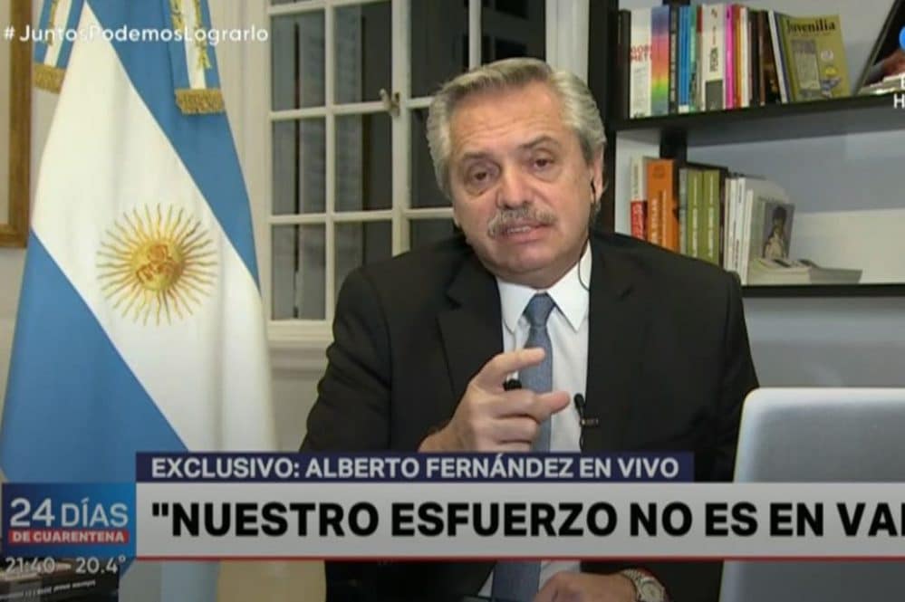 Rechazamos la visibilidad que el presidente Alberto Fernández le dio a un agravio contra un periodista