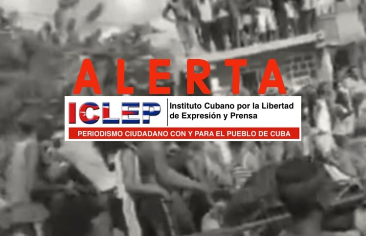 Jornada de represión contra la prensa independiente cubana.