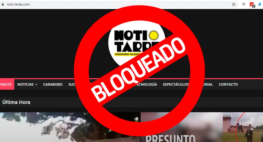 Persisten bloqueos al portal Noti-Tarde luego de cinco meses