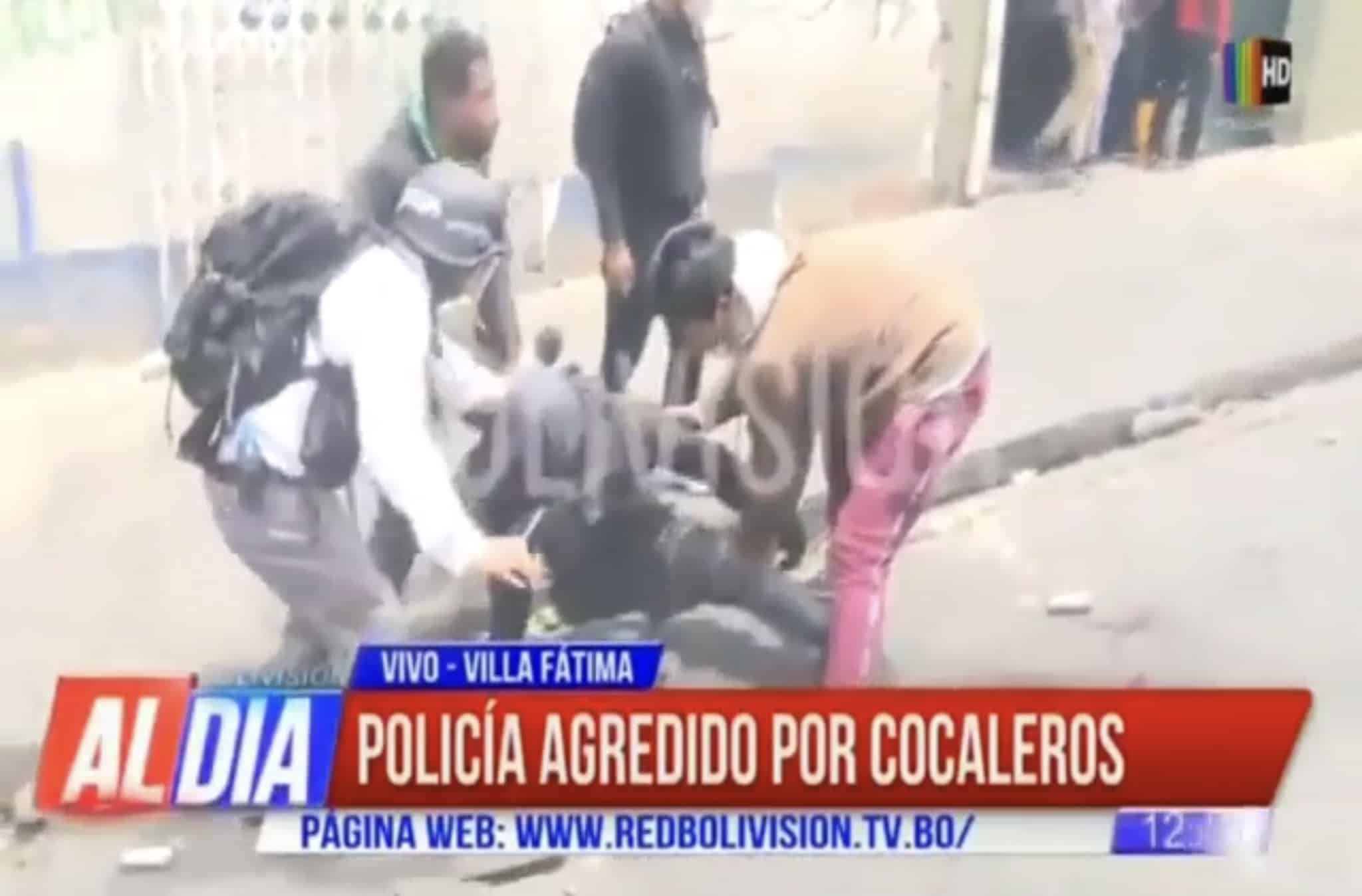 Periodistas bolivianos protegieron a policías atacados por turba en conflicto