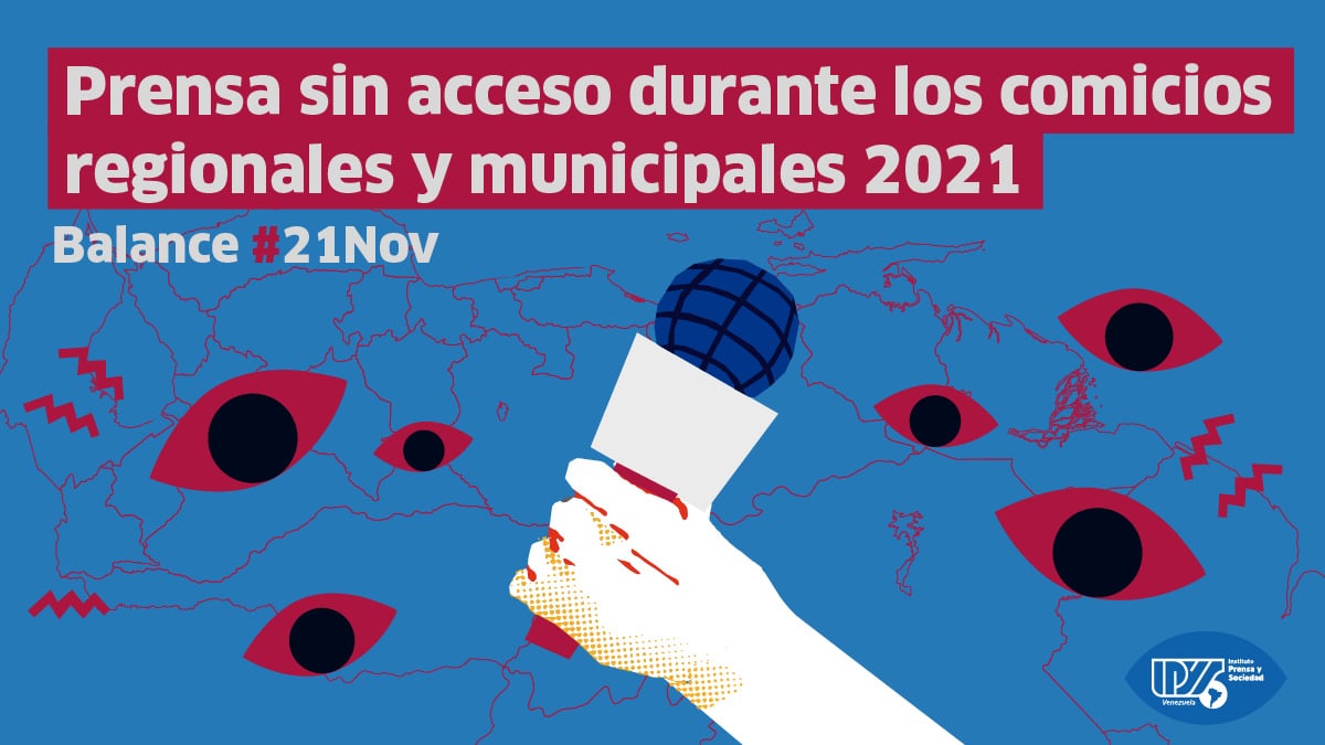 Prensa sin acceso durante los comicios regionales y municipales 2021