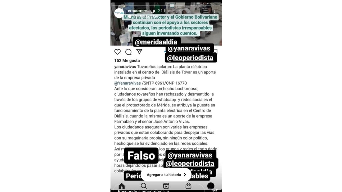 Periodistas en Mérida limitados en medio de la tragedia del Valle del Mocotíes