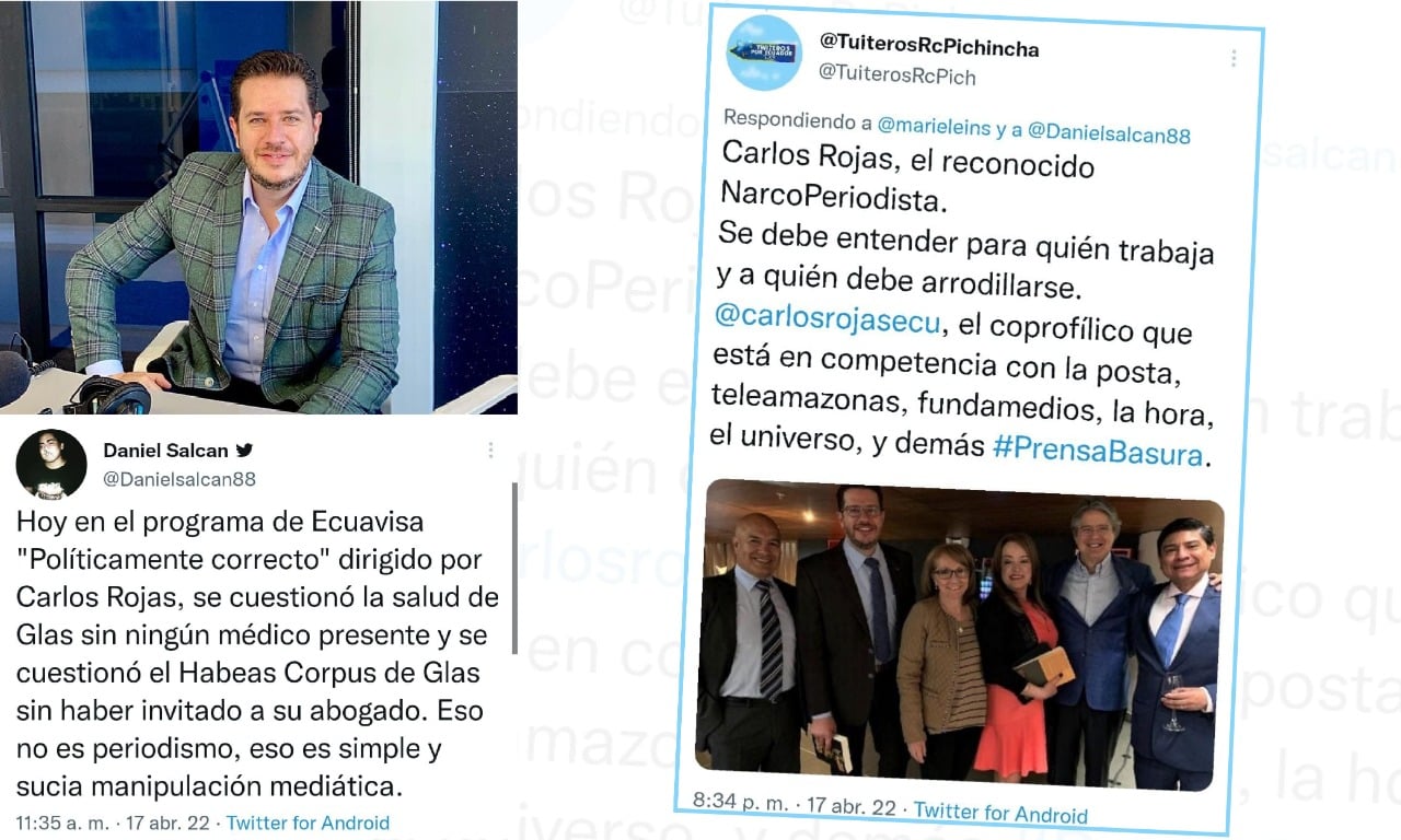 Periodista ecuatoriano fue atacado en redes sociales tras emisión de un programa de opinión