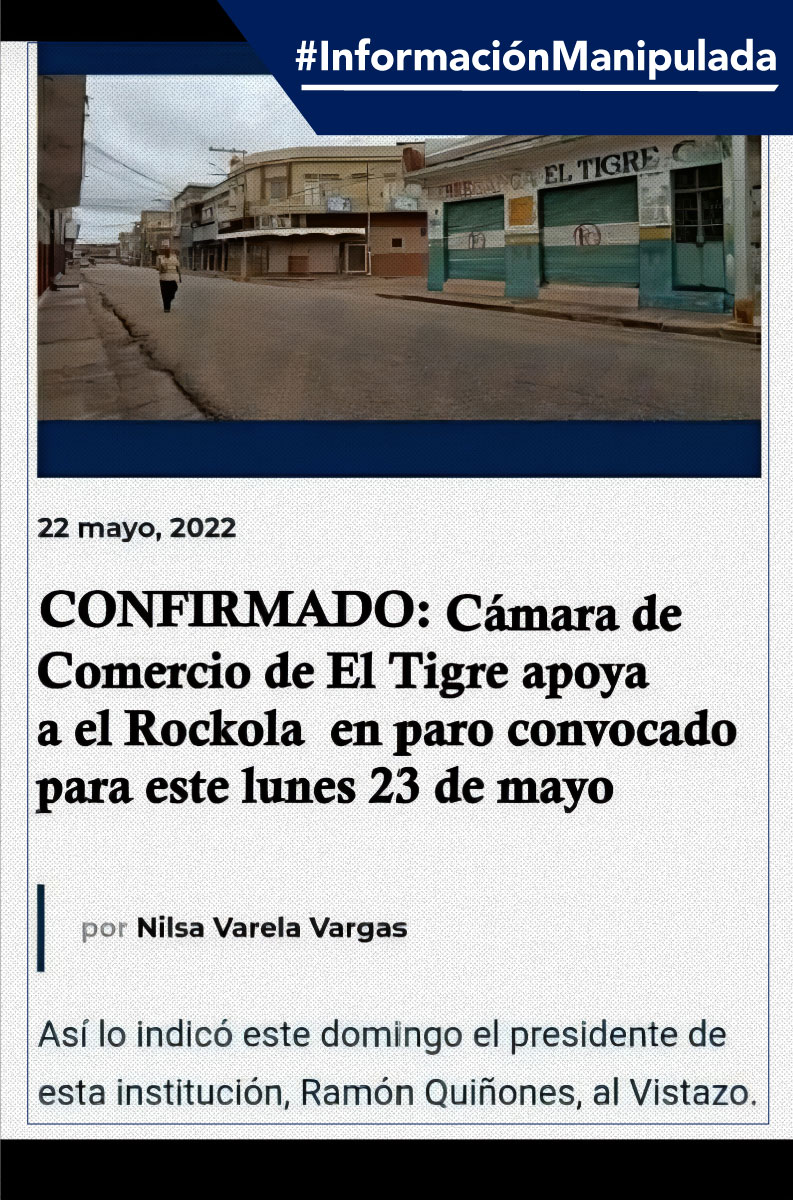 Ejecutan campaña de difamación contra Diario El Vistazo en El Tigre