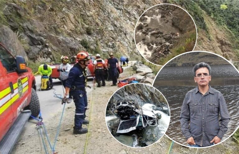 Periodista ecuatoriano desaparece durante cobertura sobre vías en mal estado