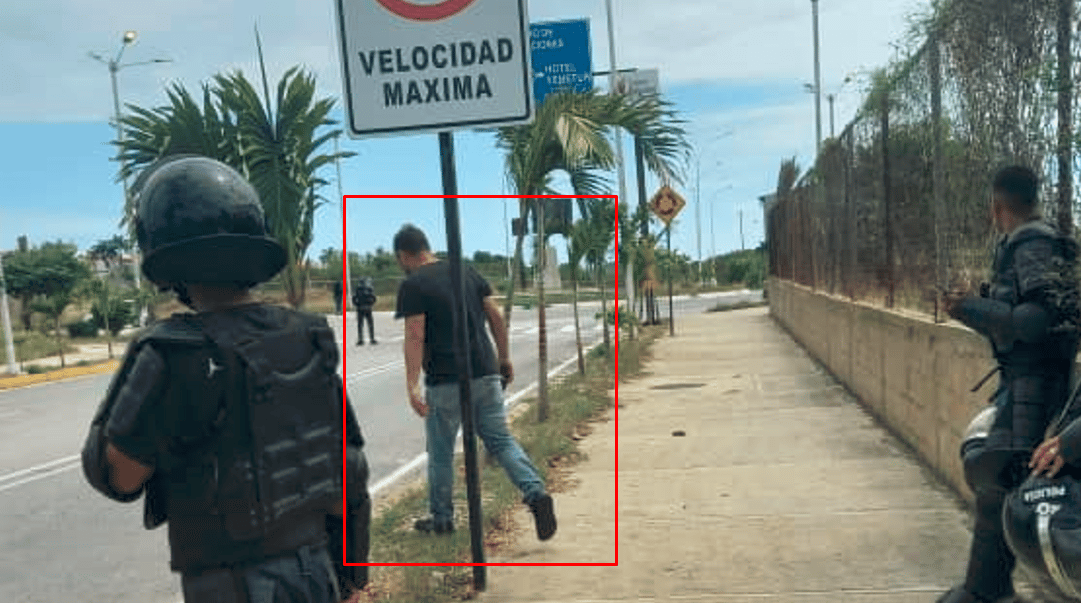 Desconocido intimidó a reportera durante protesta en Nueva Esparta