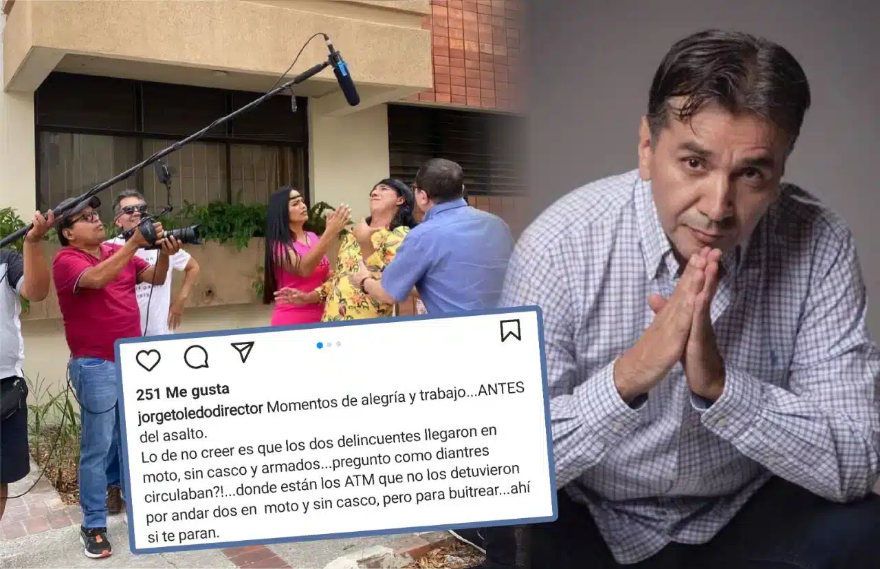 Director de televisión es asaltado junto a su equipo en Ecuador