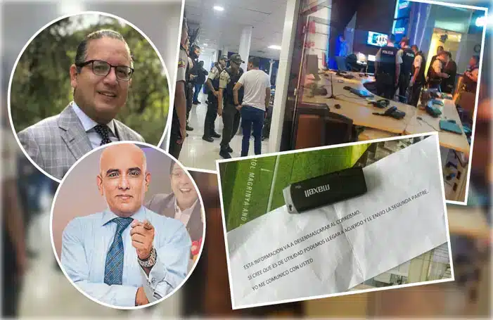 Periodistas ecuatorianos reciben artefactos explosivos en las instalaciones de sus medios