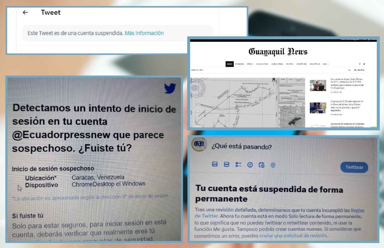 Cuenta de Twitter de medio digital es suspendida