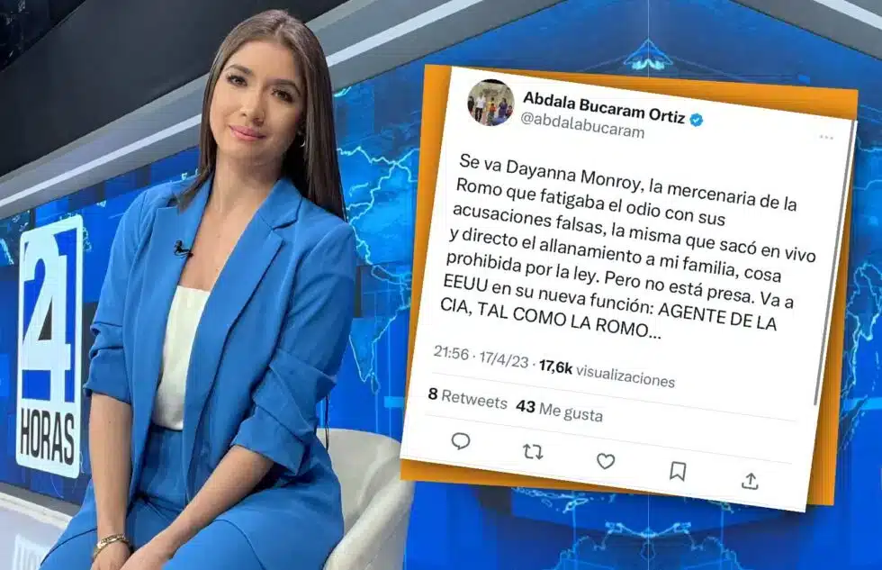 Periodista ecuatoriana es atacada nuevamente por expresidente Bucaram