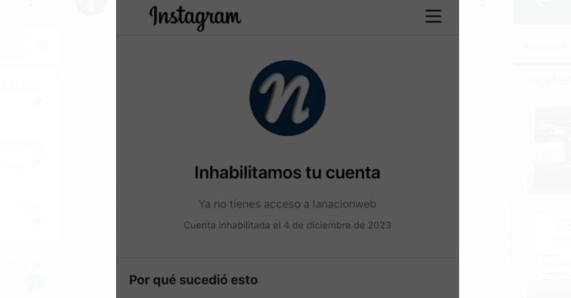 Meta suspendió cuentas en Instagram de medio de comunicación y un periodista